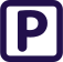 Logo parking et stationnement